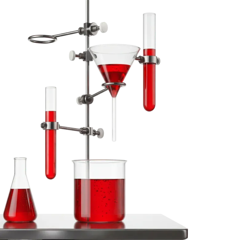 Equipamento de laboratório — ciência cosmetológica